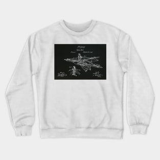 Man Power 1869 Flying Machine Crewneck Sweatshirt